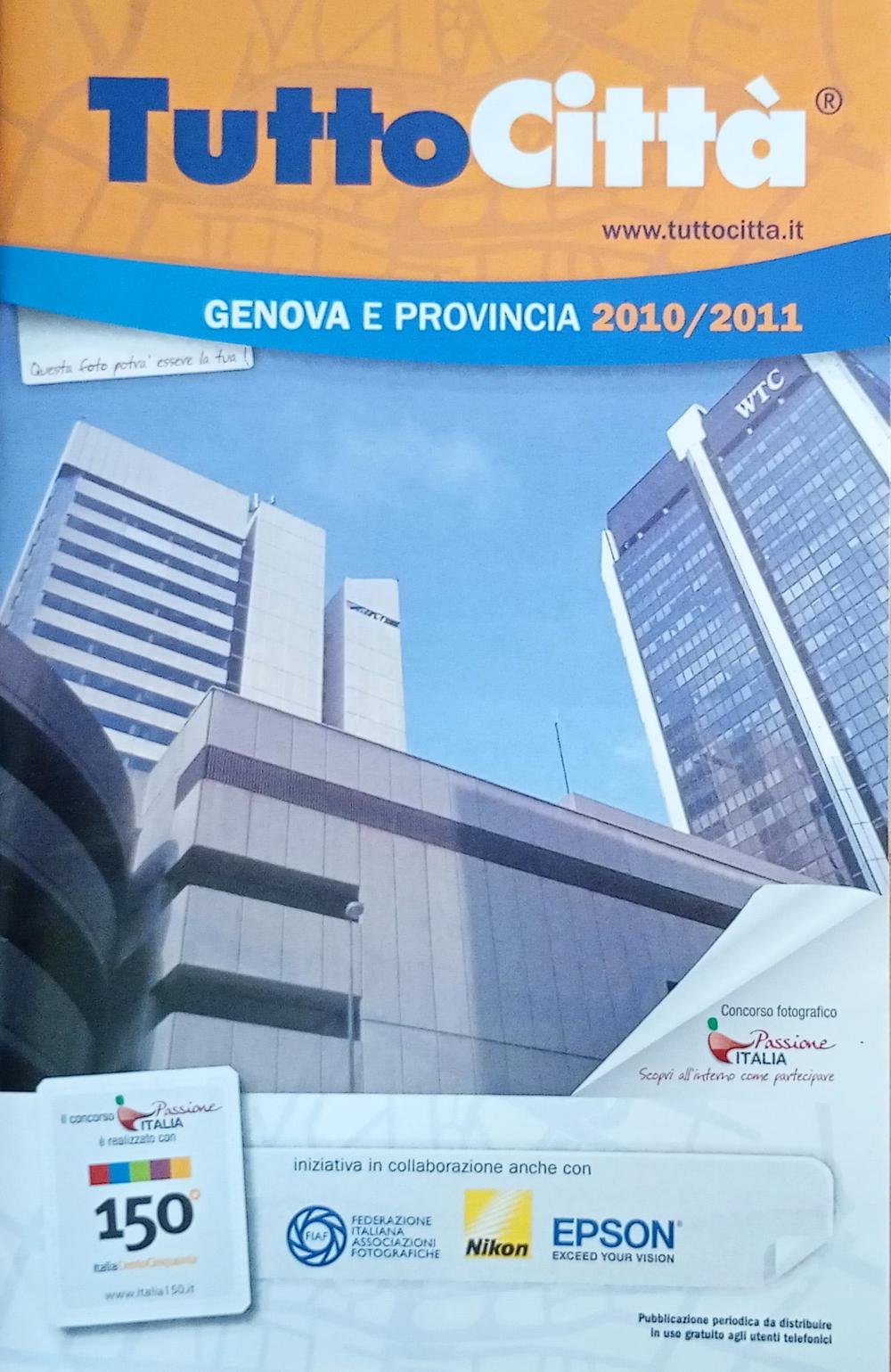 Copertina TuttoCittà, annata 2010/2011
