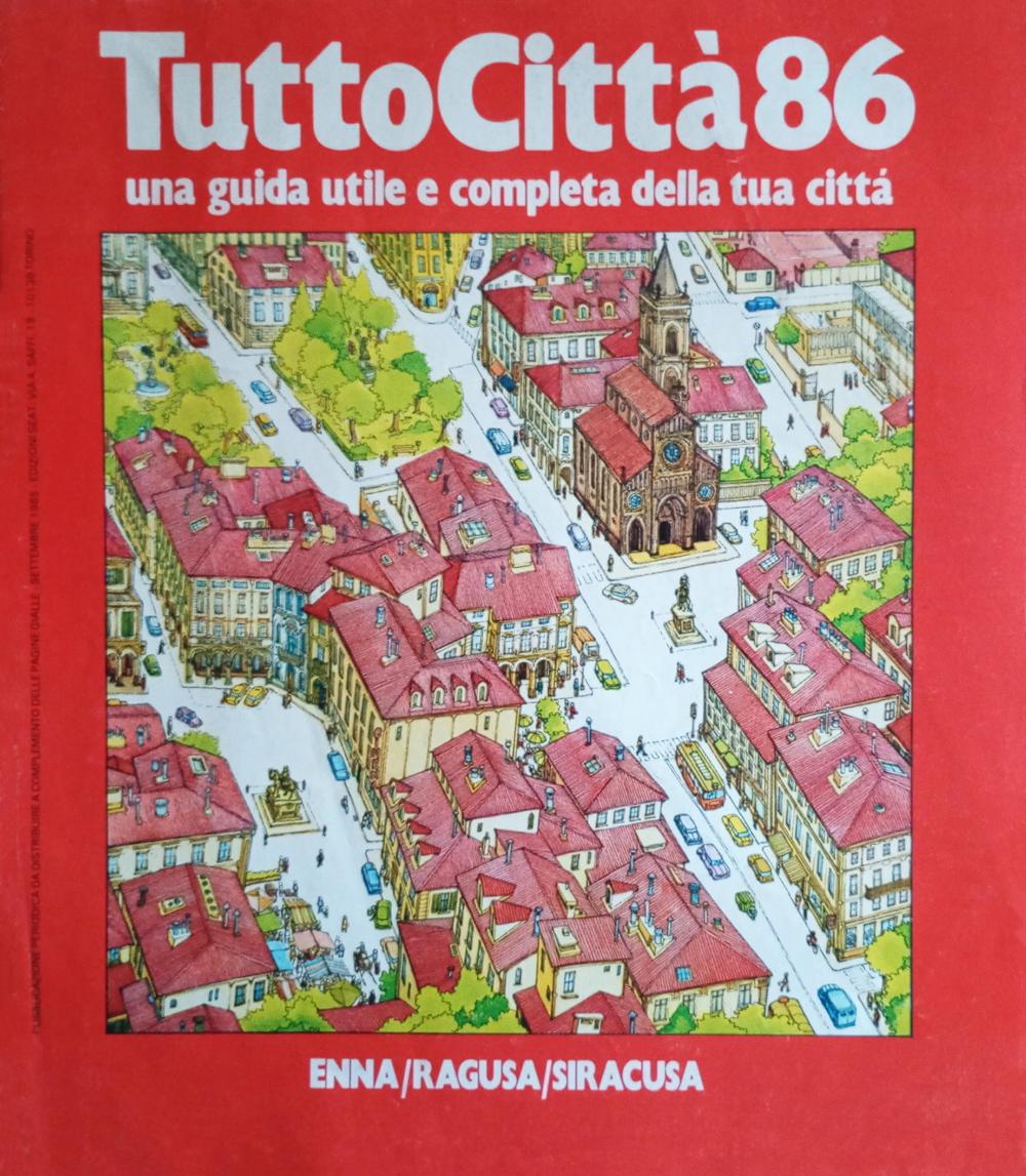 Copertina TuttoCittà, annata 1985/1986