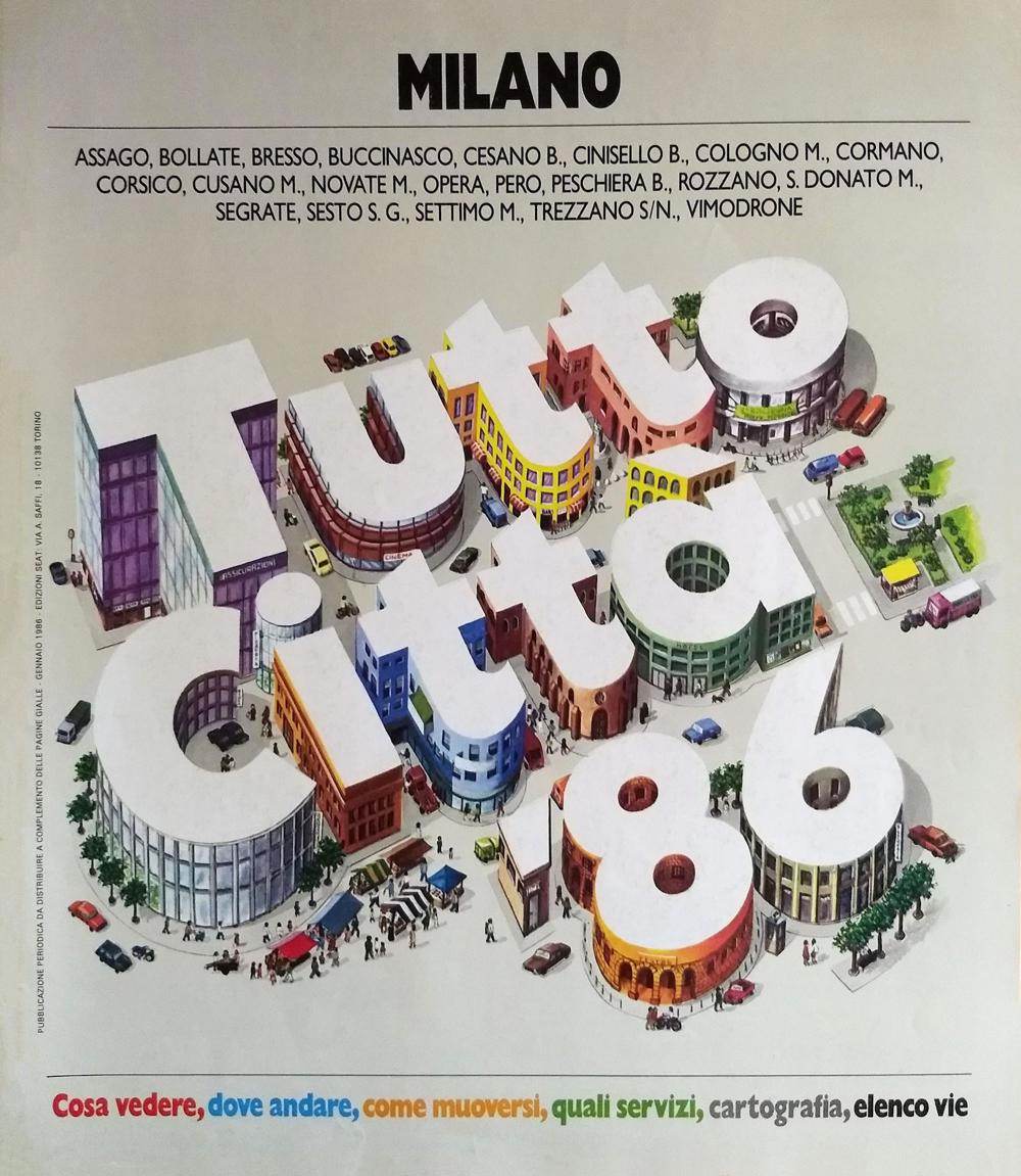 Copertina TuttoCittà, annata 1986/1987