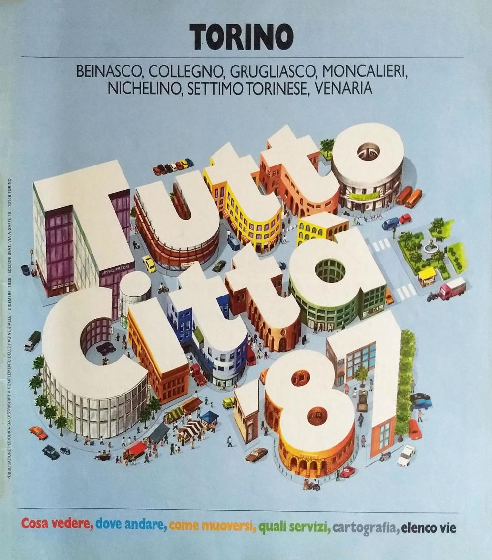 Copertina TuttoCittà, annata 1986/1987