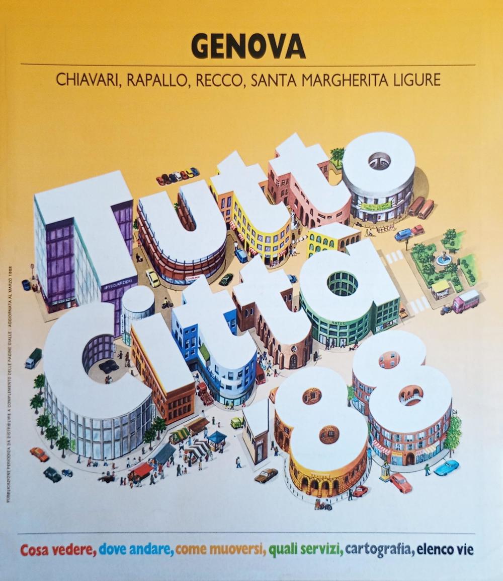 Copertina TuttoCittà, annata 1988/1989