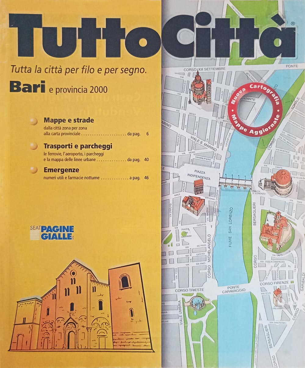 Copertina del fascicolo Bari 2000