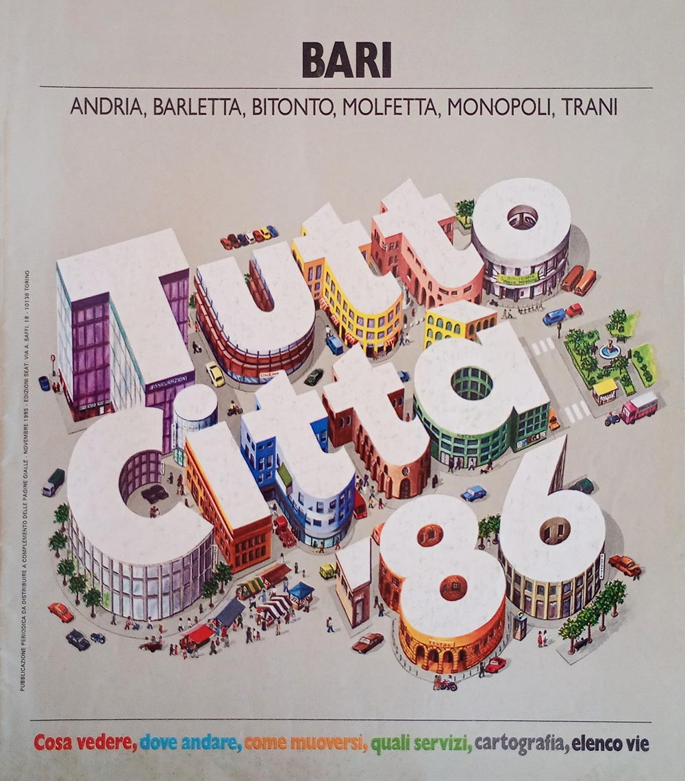Copertina del fascicolo Bari 86