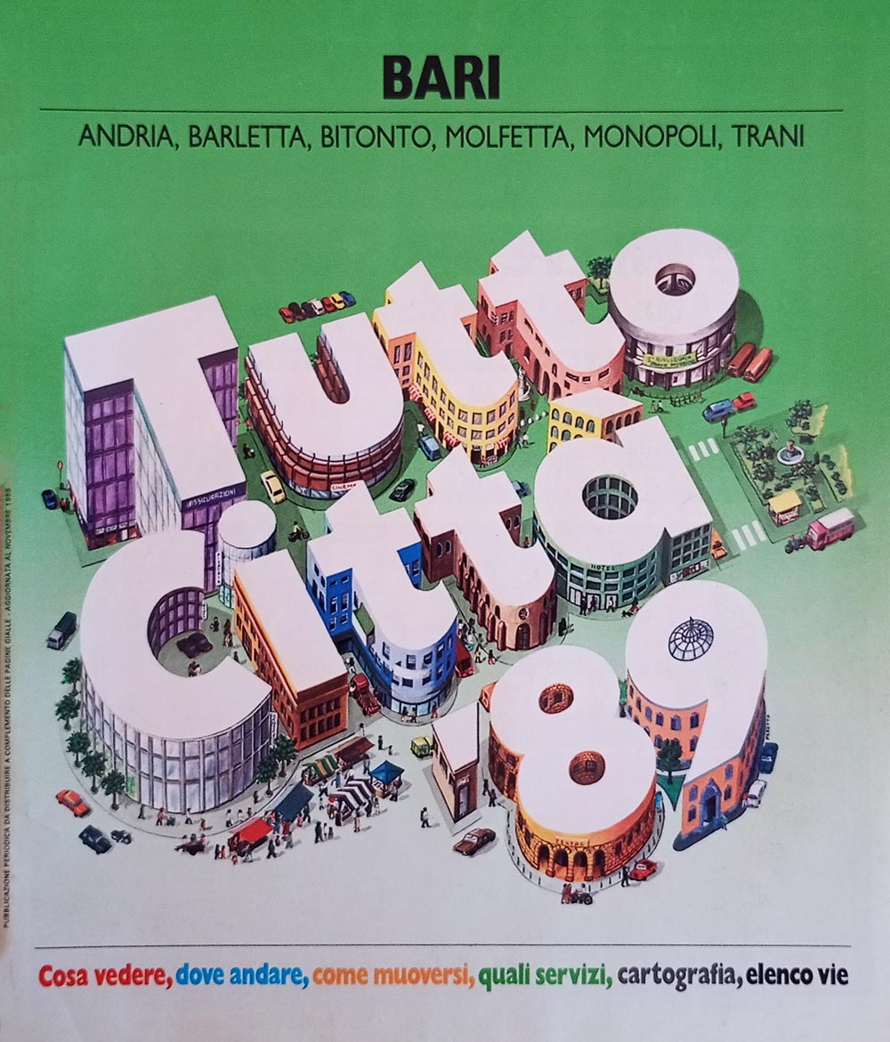 Copertina del fascicolo Bari 89