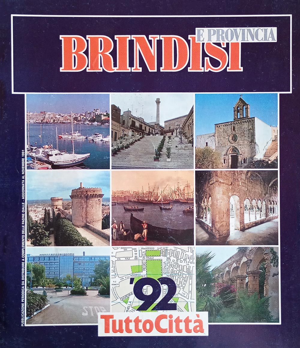 Copertina del fascicolo Brindisi 92