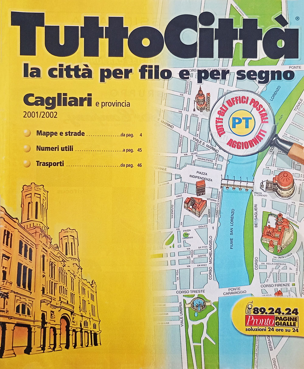 Copertina del fascicolo Cagliari 2001/2002