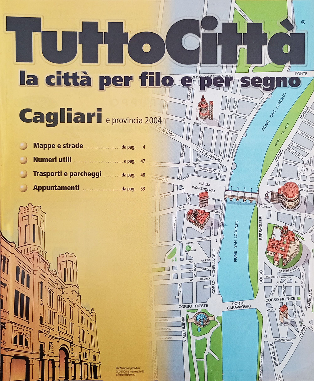 Copertina del fascicolo Cagliari 2004
