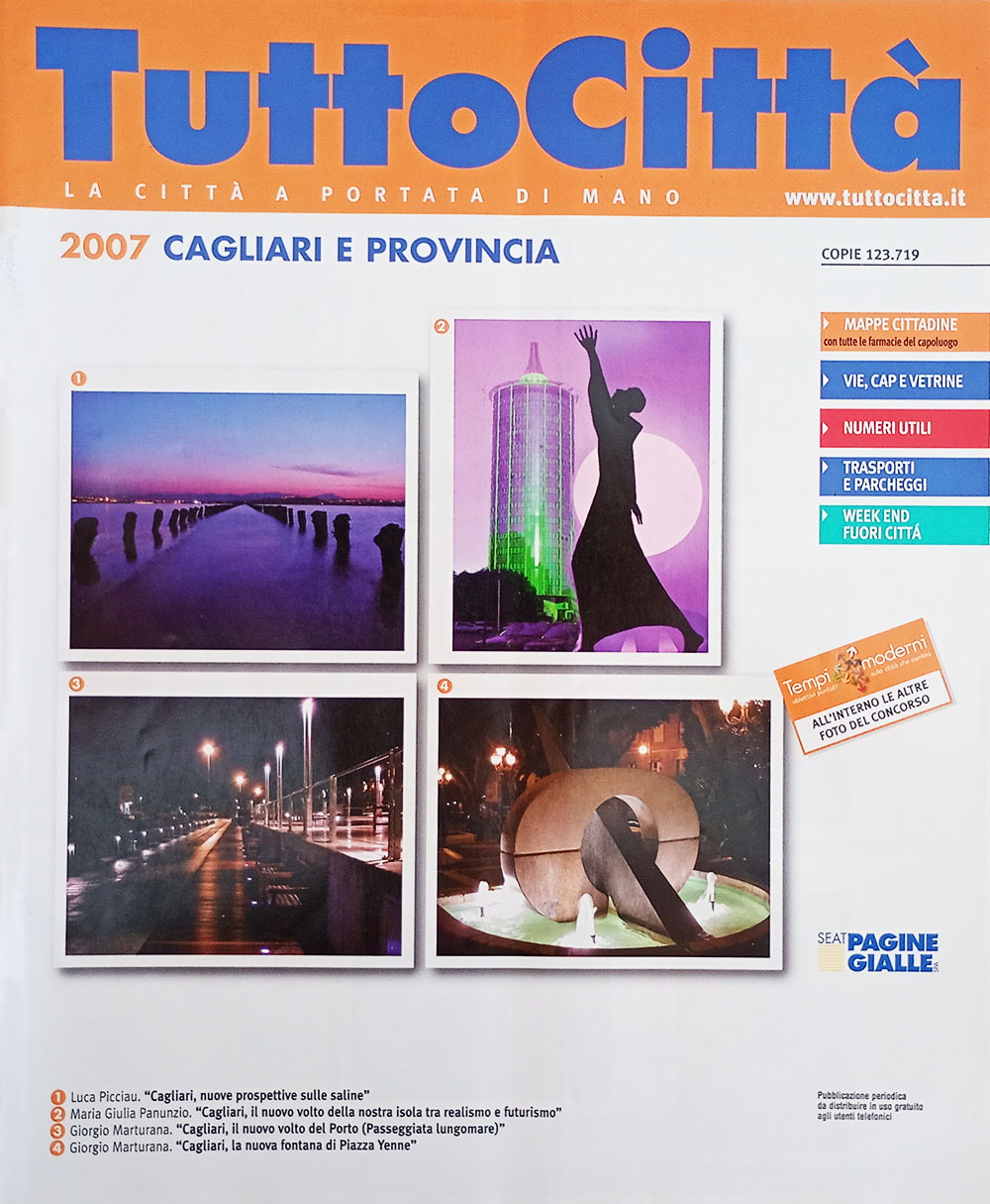 Copertina del fascicolo Cagliari 2007