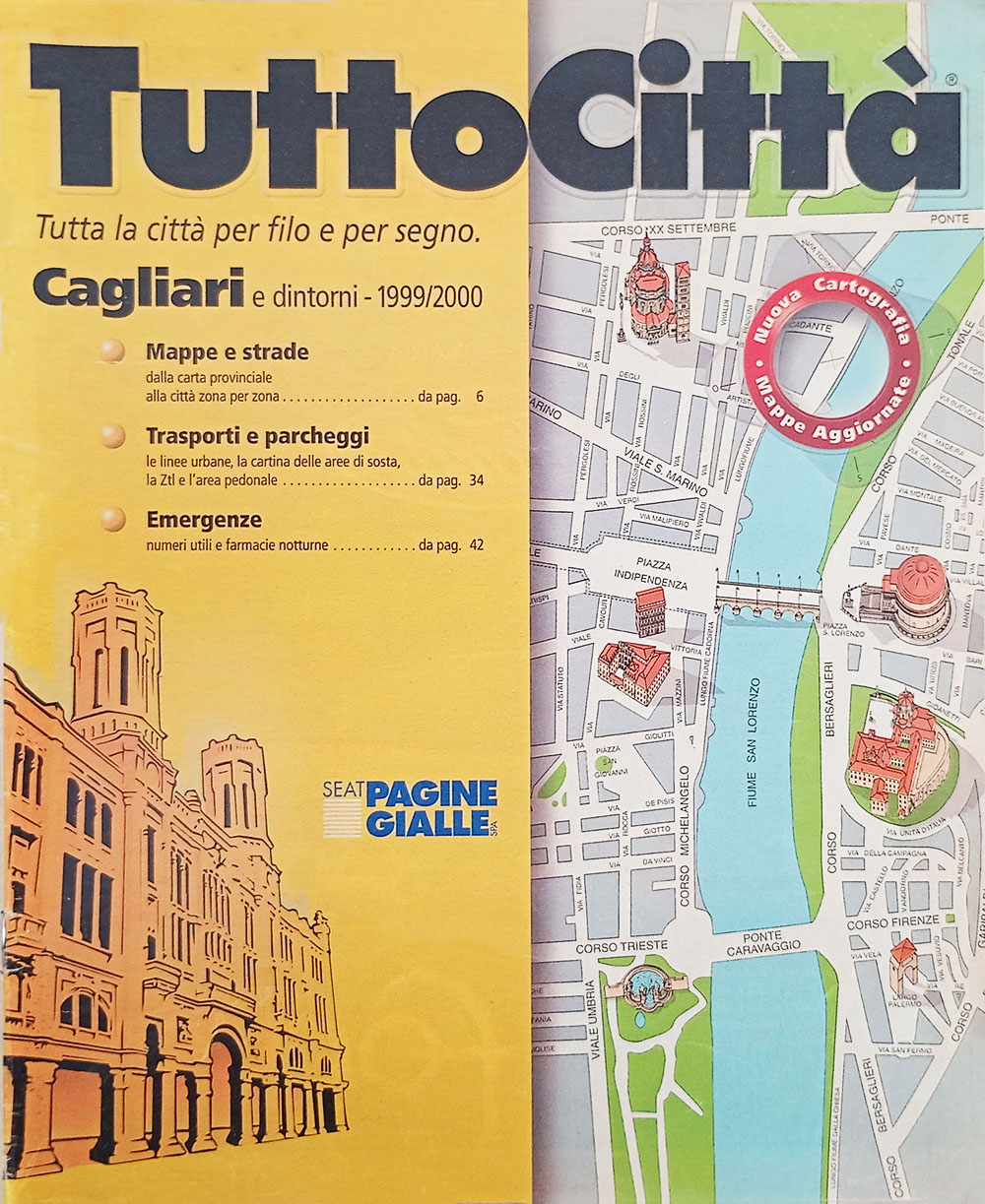 Copertina del fascicolo Cagliari 1999/2000