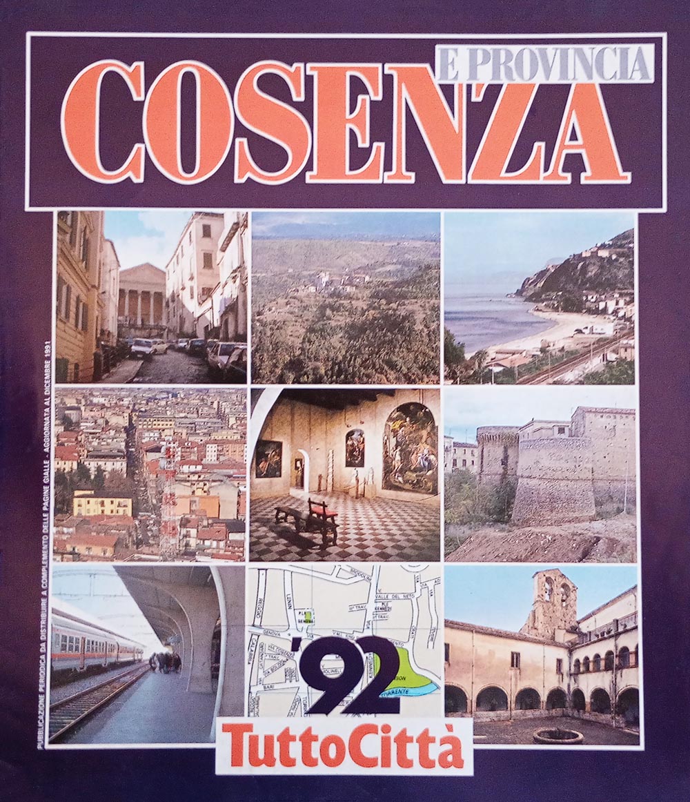 Copertina del fascicolo Cosenza 92
