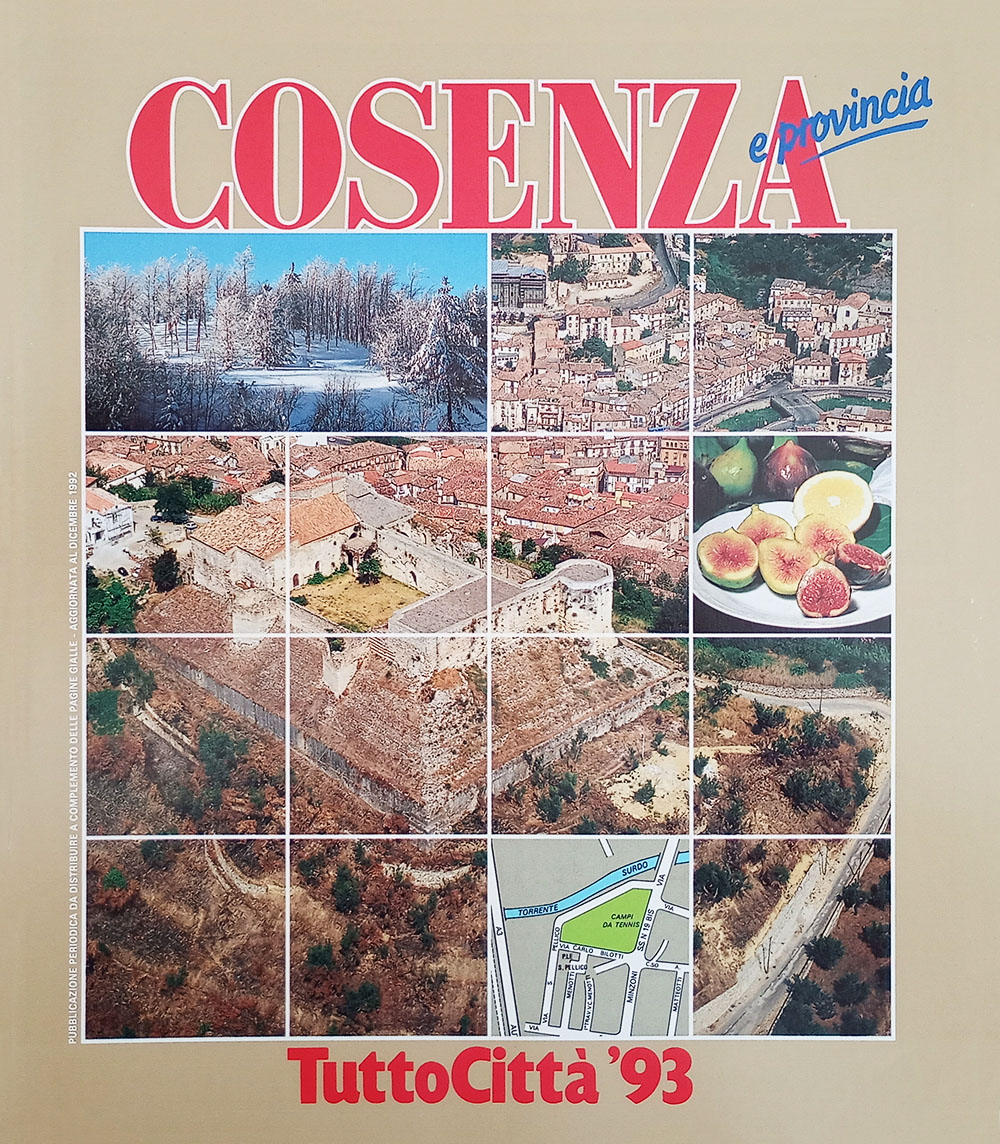 Copertina del fascicolo Cosenza 93