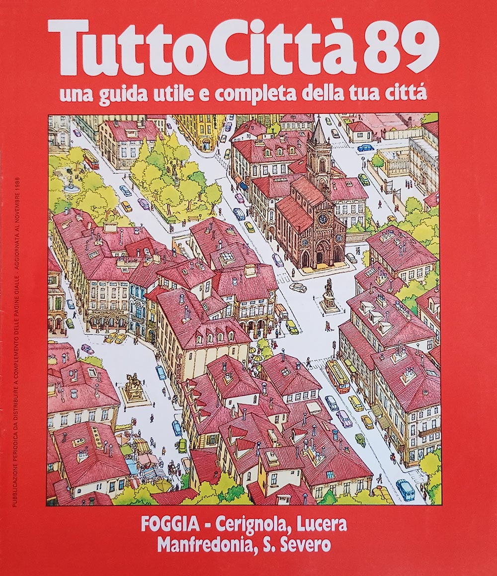 Copertina del fascicolo Foggia 89