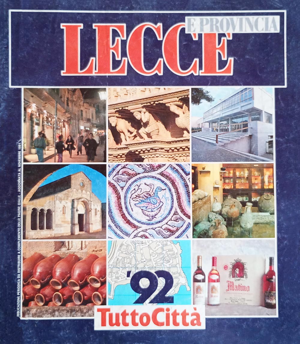 Copertina del fascicolo Lecce 92