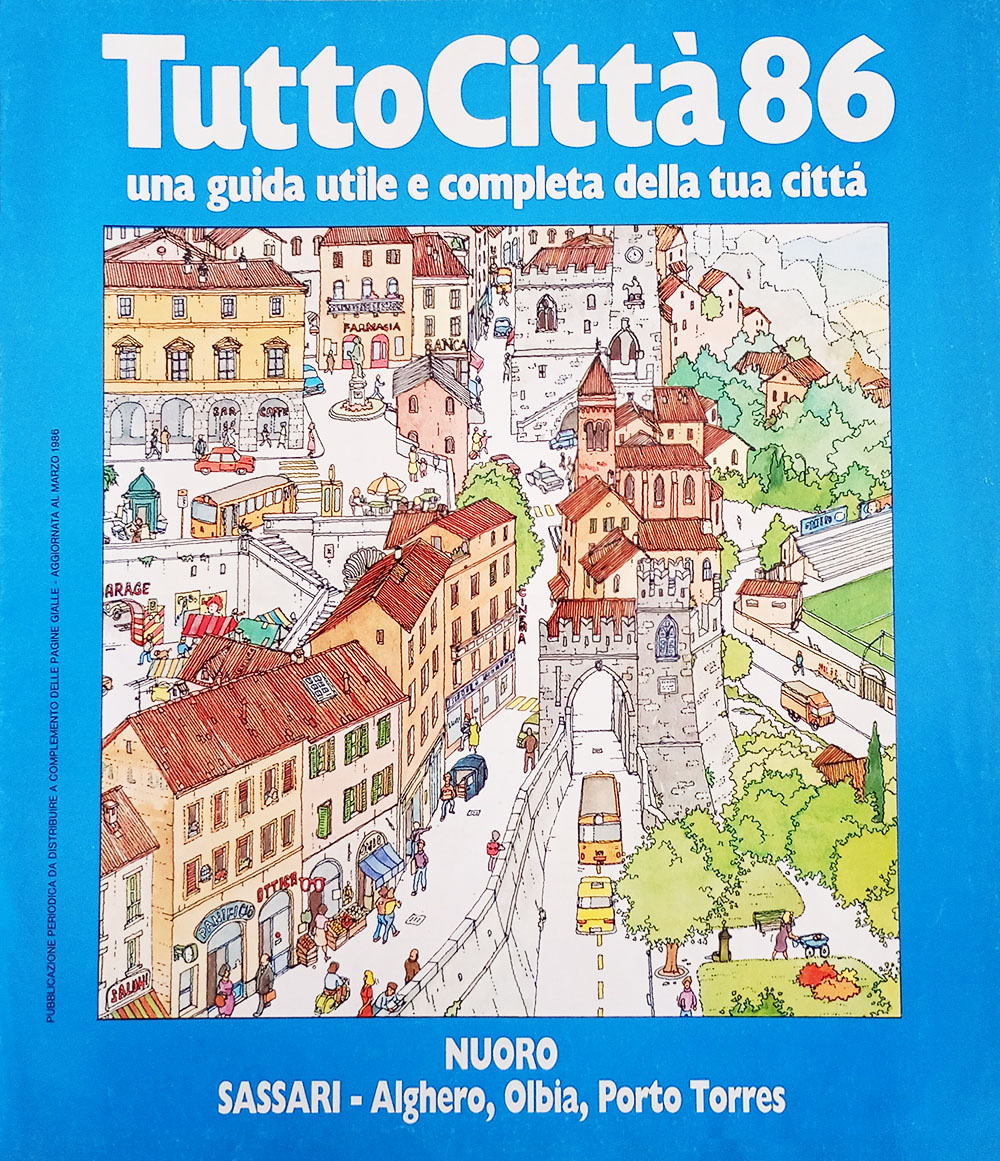 Copertina del fascicolo Nuoro - Sassari 86