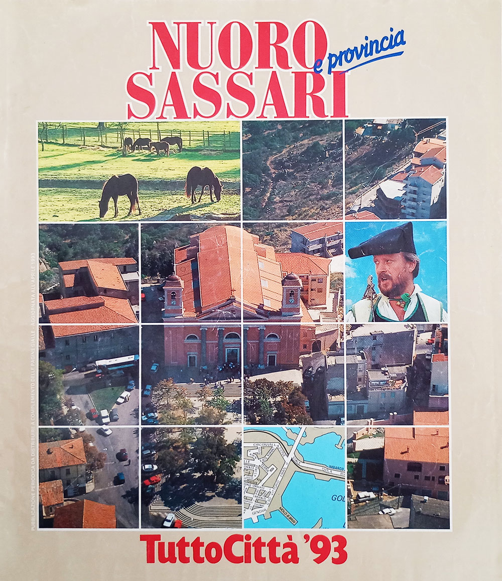 Copertina del fascicolo Nuoro - Sassari 93
