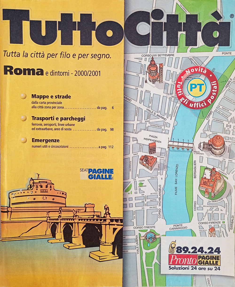 Copertina del fascicolo Roma 00/01