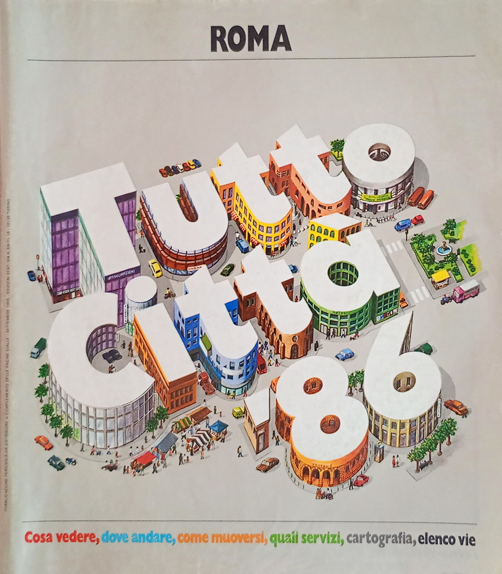 Copertina del fascicolo Roma 86