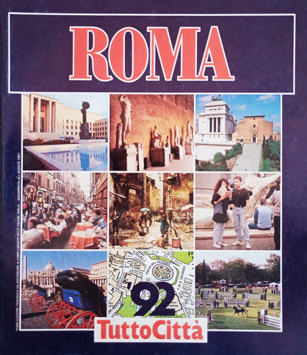 Copertina del fascicolo Roma 92