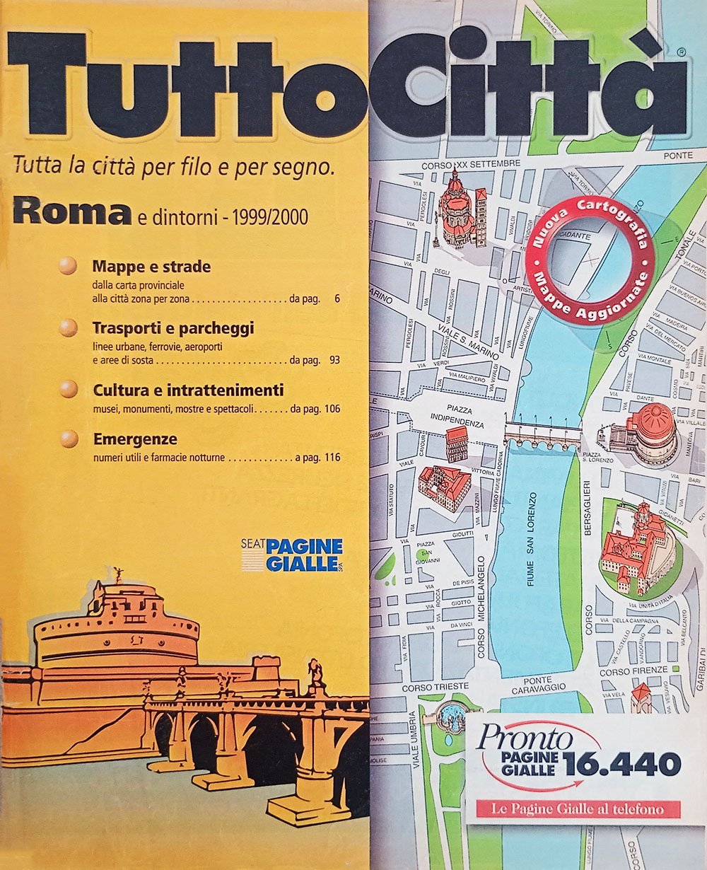 Copertina del fascicolo Roma 99/00